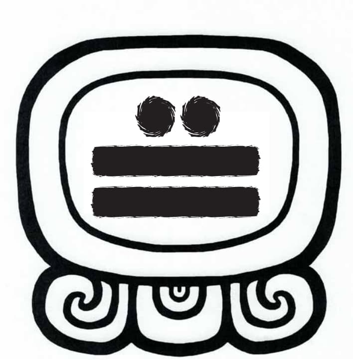 Sacred Mayan Number 12 Glyph