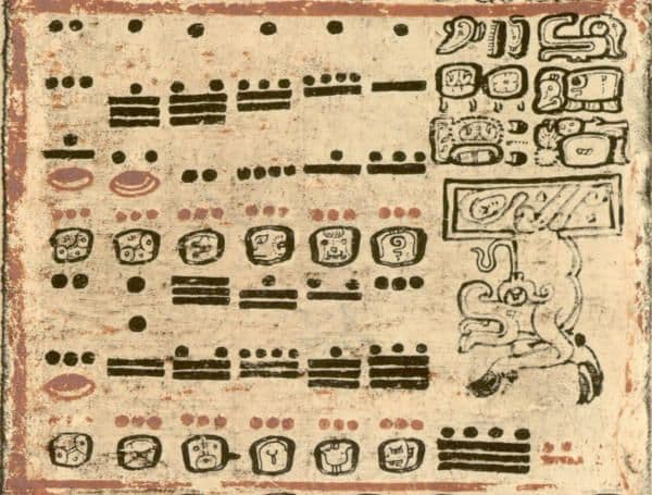 Mayan numbers in ancient codex. Numbers are an integral part of your Mayan horoscope and carry sacred meaning.